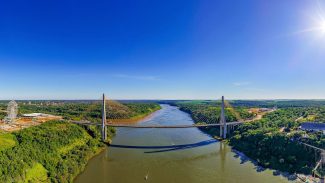 Inaugurada segunda ponte de ligação entre Brasil e Paraguai 