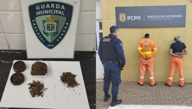 Imagem referente a Homens são detidos com drogas no Terminal Nordeste