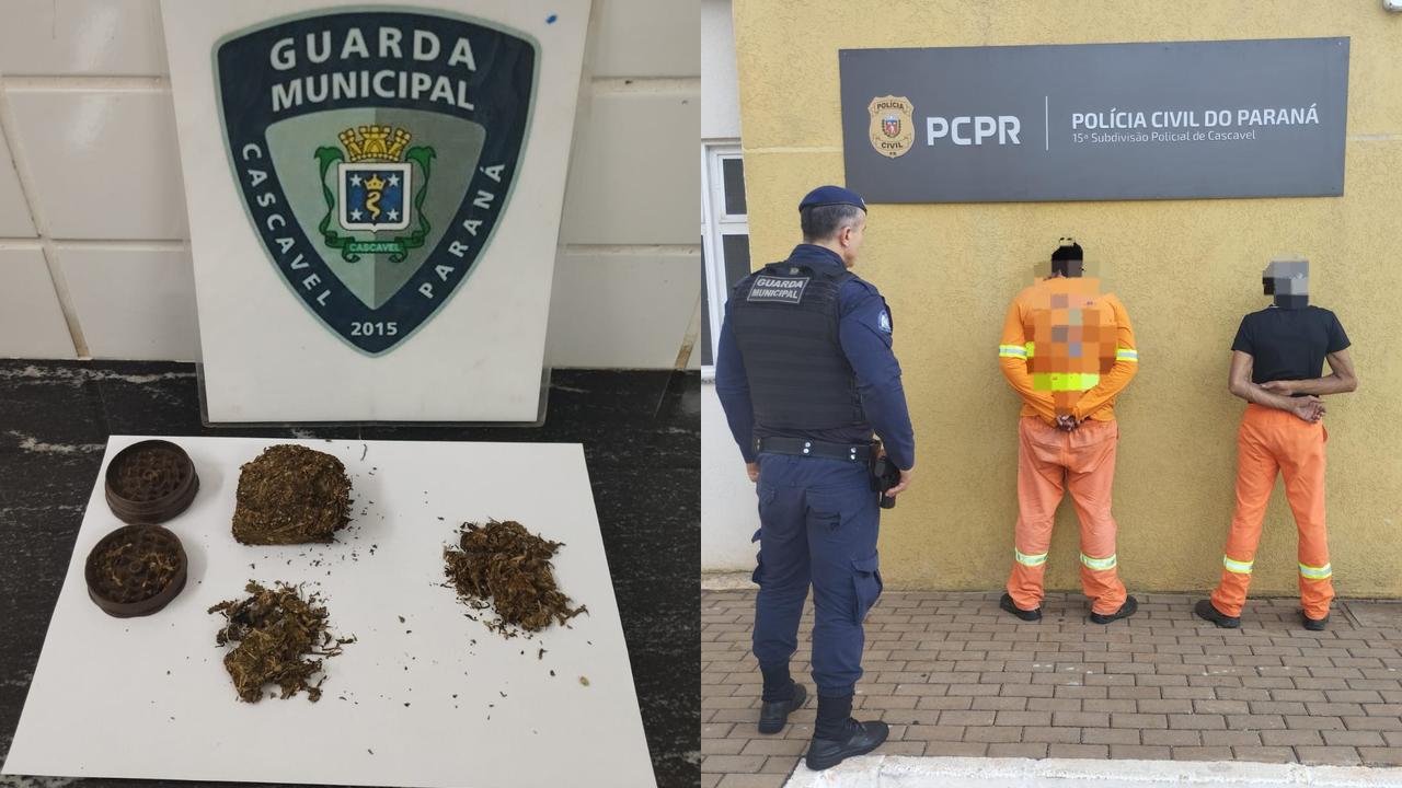 Imagem referente a Homens são detidos com drogas no Terminal Nordeste