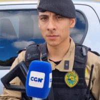 Imagem referente a Detido receberia R$ 2.500 para transportar caminhonete furtada até o Paraguai, diz PM