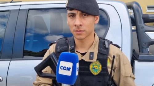 Detido receberia R$ 2.500 para transportar caminhonete furtada até o Paraguai, diz PM Imagem referente a Detido receberia R$ 2.500 para transportar caminhonete furtada até o Paraguai, diz PM