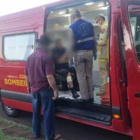 Acidente com vítima é registrado no Bairro Floresta Imagem referente a Acidente com vítima é registrado no Bairro Floresta