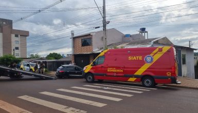 Imagem referente a Motorista se envolve em acidente durante suposta tentativa de assalto no Bairro Santa Cruz
