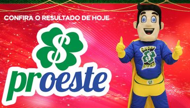 Imagem referente a Proeste divulga lista com os nomes dos ganhadores do sorteio deste domingo (21)