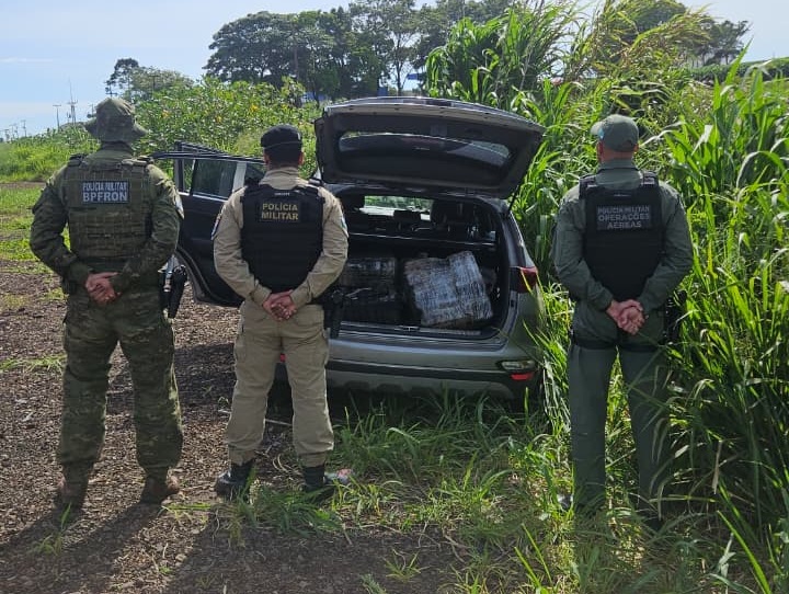 Após perseguição na BR-369, PM apreende drogas