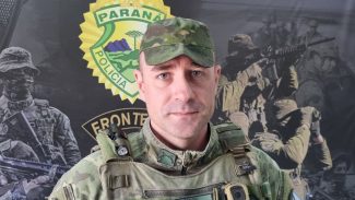 Helicóptero do BPMOA foi decisivo para apreensão de 183 kg de maconha em Cascavel, afirma capitão do BPFron
