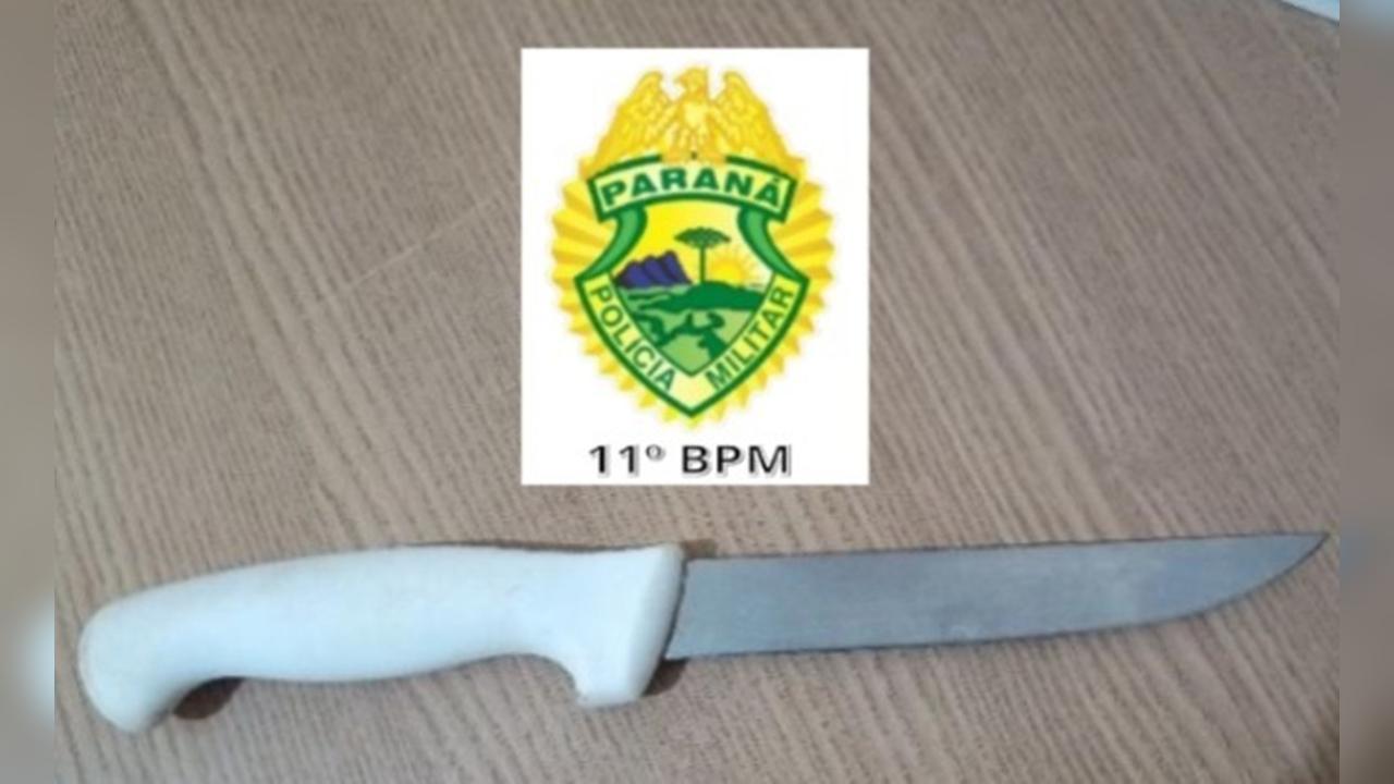 Filho agride mãe por dinheiro para drogas e acaba preso em flagrante em Janiópolis Imagem referente a Filho agride mãe por dinheiro para drogas e acaba preso em flagrante em Janiópolis