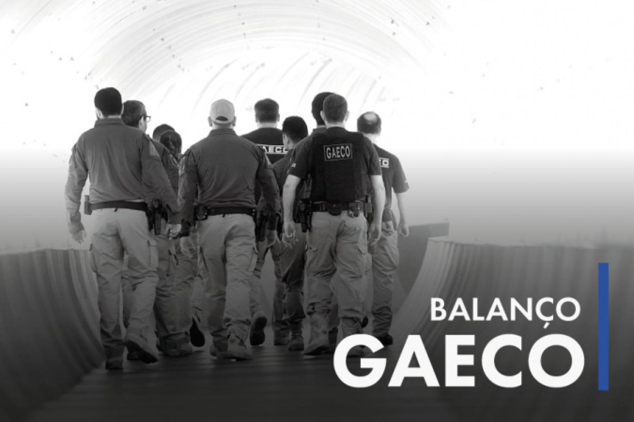 Em 2025, Gaeco fez 104 operações, denunciou 502 pessoas e obteve acordos e bloqueios que somam R$ 860 milhões Imagem referente a Em 2025, Gaeco fez 104 operações, denunciou 502 pessoas e obteve acordos e bloqueios que somam R$ 860 milhões