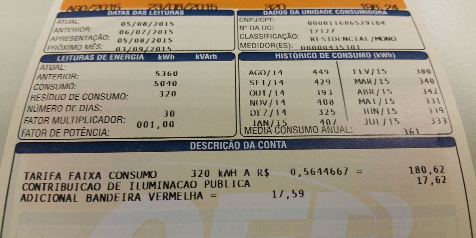 Consumidor pagará menos na conta de luz em janeiro Consumidor pagará menos na conta de luz em janeiro