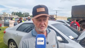 Motorista sai ileso do acidente com múltiplos veículos na BR-277 e garante: 