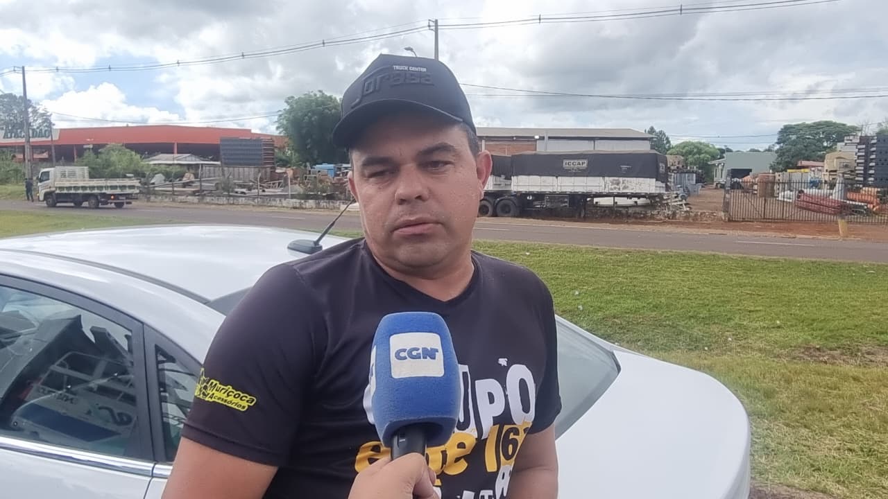 "Quando olhei pra trás, o caminhão vinha subindo por cima de todo mundo", afirma motorista "Quando olhei pra trás, o caminhão vinha subindo por cima de todo mundo", afirma motorista