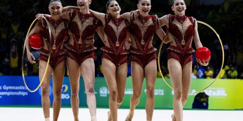 CBG convoca seleção brasileira de ginástica rítmica para 2026 Imagem referente a CBG convoca seleção brasileira de ginástica rítmica para 2026