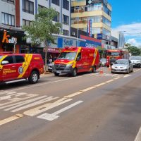 Imagem referente a Grave: Homem leva choque elétrico no Centro
