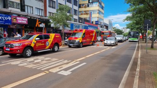 Grave: Homem leva choque elétrico no Centro Imagem referente a Grave: Homem leva choque elétrico no Centro