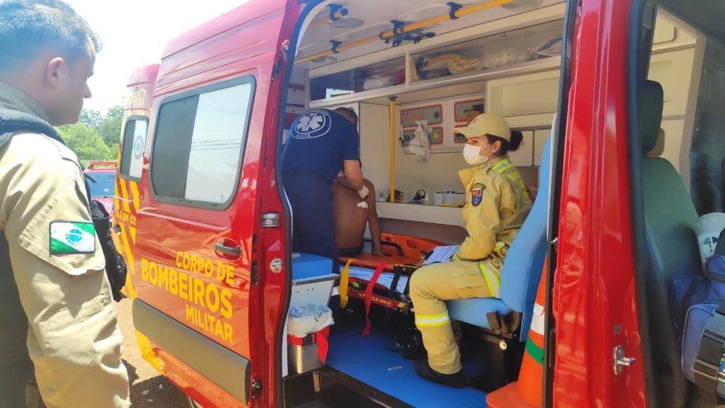 Siate é acionado ao bairro Santa Cruz para atender jovem esfaqueado