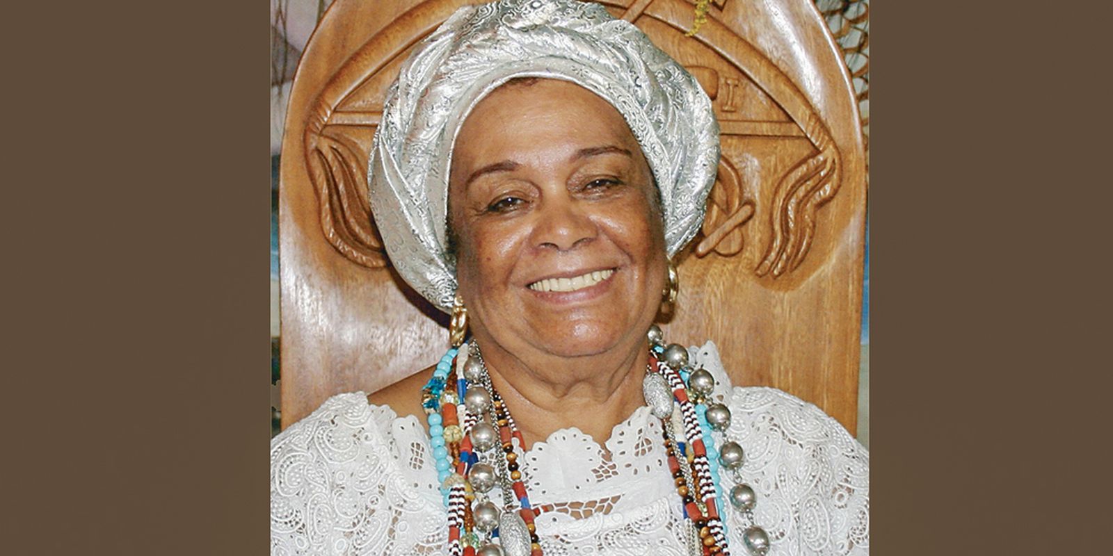 Morre Mãe Carmen, líder do Terreiro do Gantois em Salvador Morre Mãe Carmen, líder do Terreiro do Gantois em Salvador