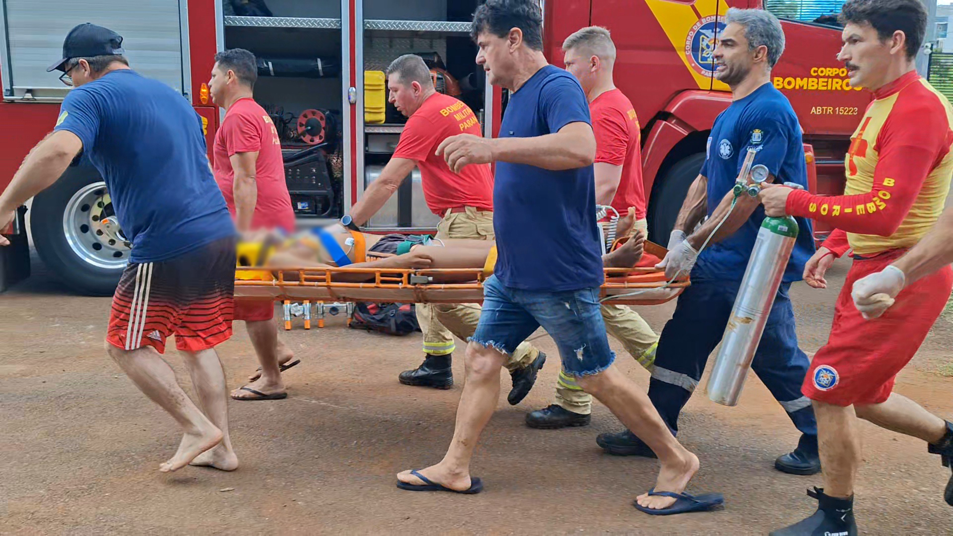 Adolescente se afoga em riacho e sofre parada cardiorrespiratória em Cascavel Adolescente se afoga em riacho e sofre parada cardiorrespiratória em Cascavel