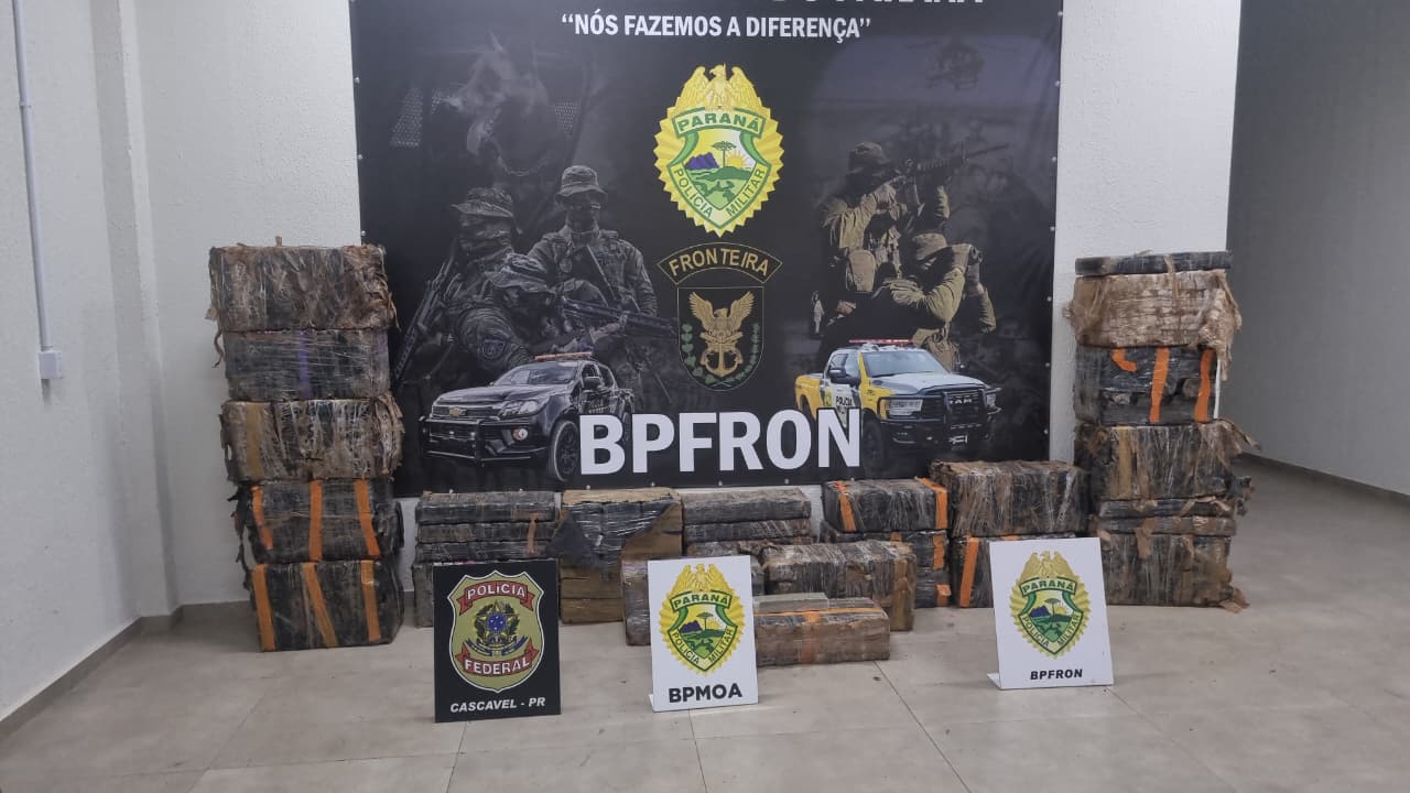 Frontier carregada com maconha é apreendida em ação integrada das forças de segurança Frontier carregada com maconha é apreendida em ação integrada das forças de segurança