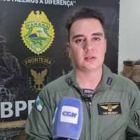 Imagem referente a Capitão da PM descreve operação com apoio aéreo que recuperou caminhonete com 720 kg de maconha