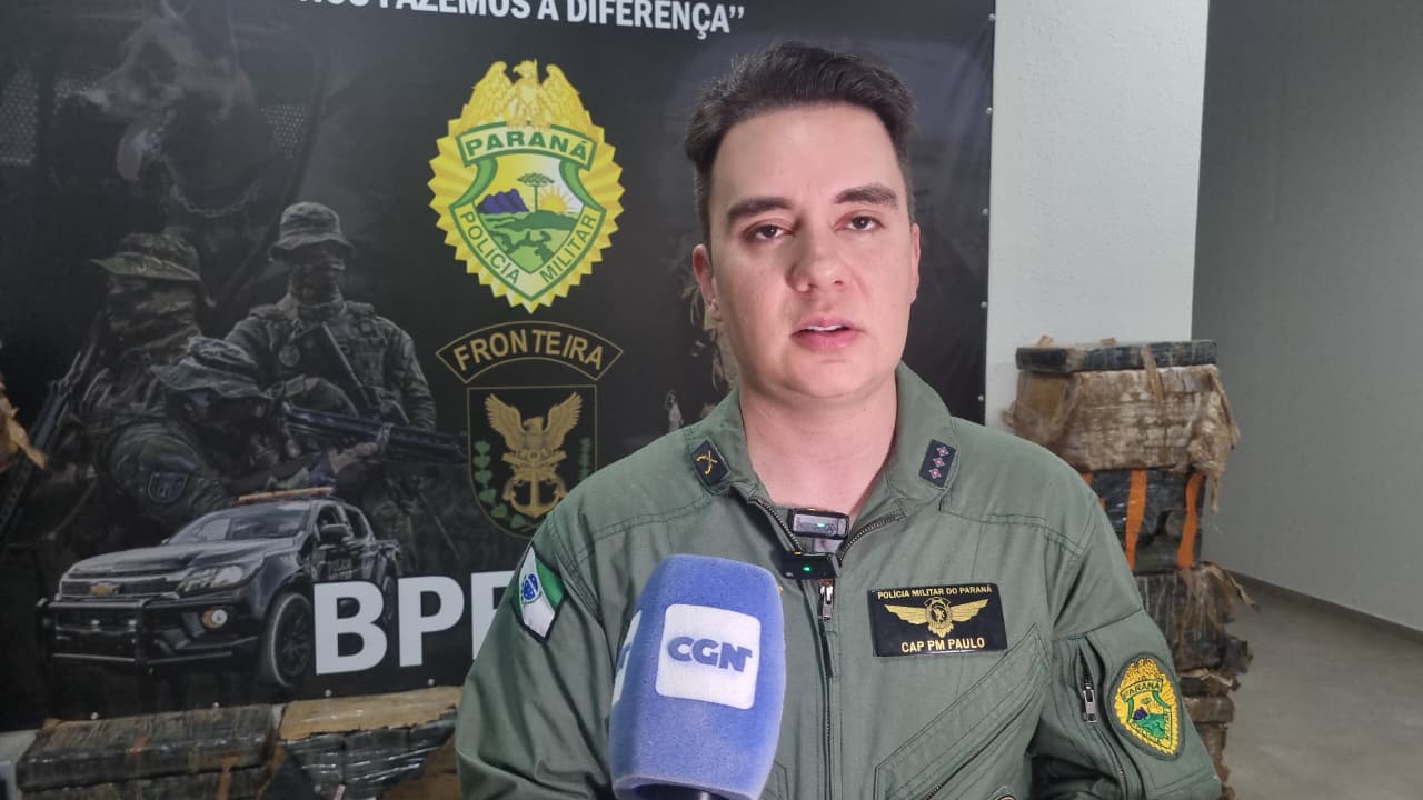 Capitão da PM descreve operação com apoio aéreo que recuperou caminhonete com 720 kg de maconha Capitão da PM descreve operação com apoio aéreo que recuperou caminhonete com 720 kg de maconha