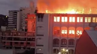 Colégio Marista, em Santa Maria (RS), é atingido por incêndio