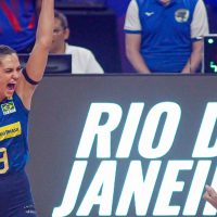 Imagem referente a Central Julia Kudiess é eleita a 5ª melhor jogadora do vôlei mundial
