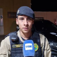 Tenente Mieres relata ações da PM que retiraram drogas de circulação neste domingo em Cascavel Imagem referente a Tenente Mieres relata ações da PM que retiraram drogas de circulação neste domingo em Cascavel