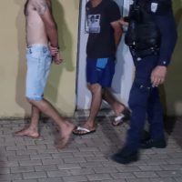 Guarda Municipal detém dois suspeitos após ameaças contra mulher em Cascavel Imagem referente a Guarda Municipal detém dois suspeitos após ameaças contra mulher em Cascavel