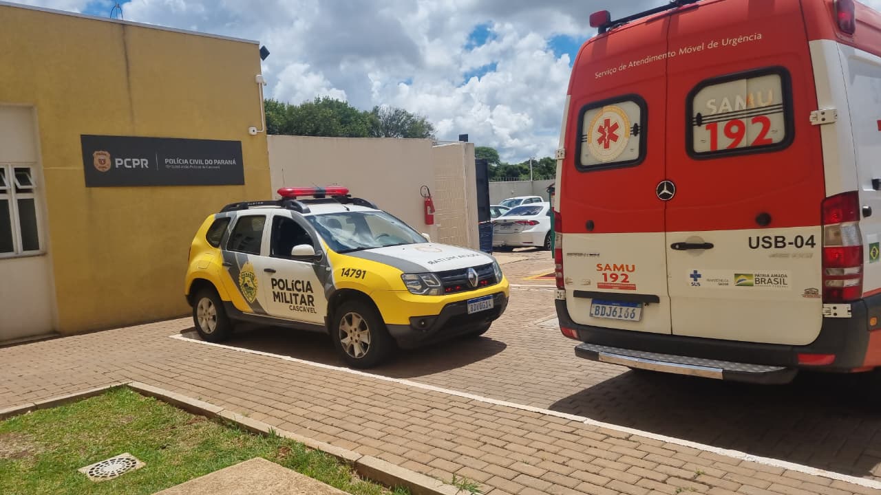 Homem detido com maconha passa mal na Delegacia e é socorrido pelo Samu