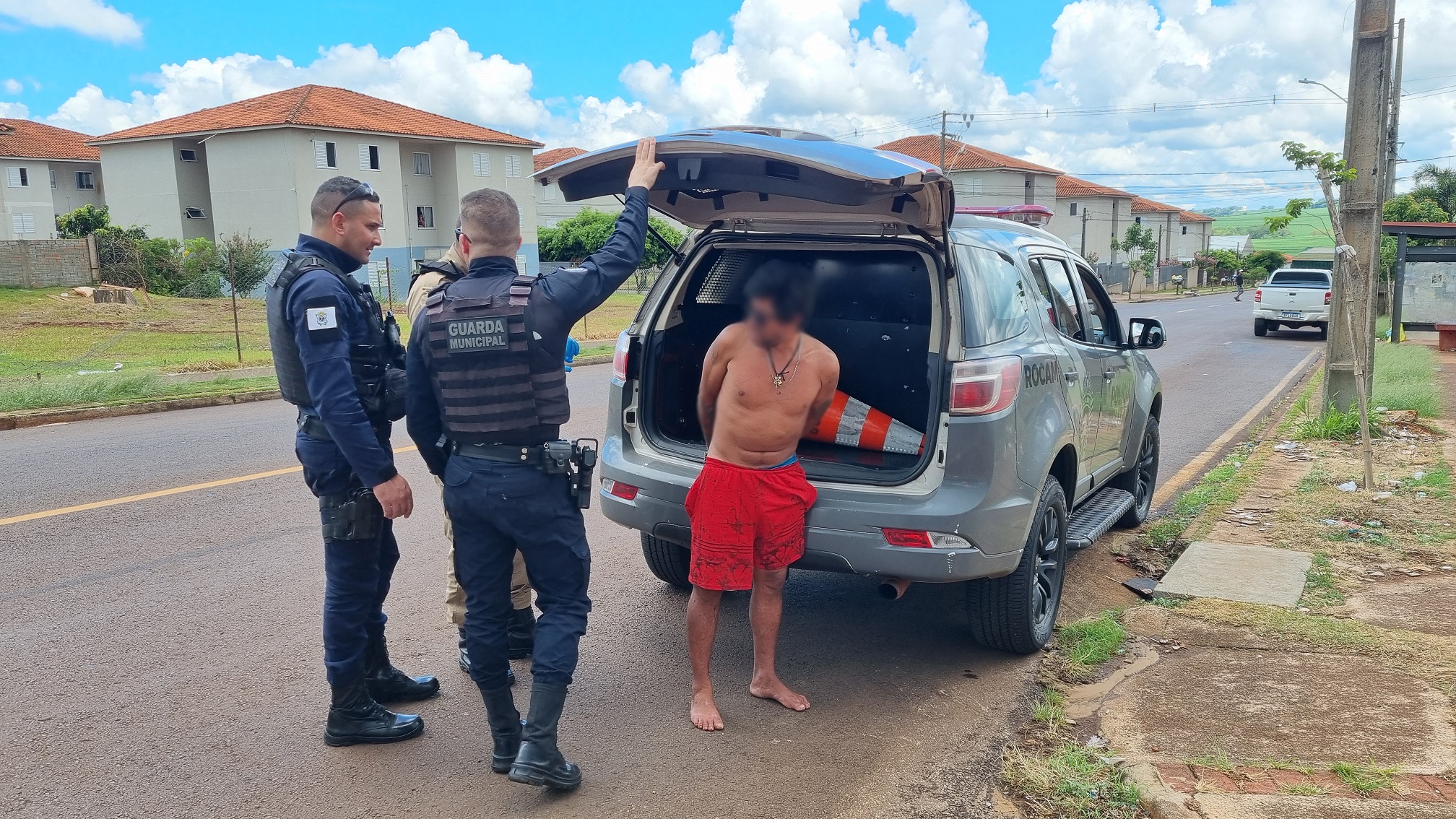 “Estuprou uma criança!”, diz suspeito após agredir cadeirante no Riviera, em Cascavel