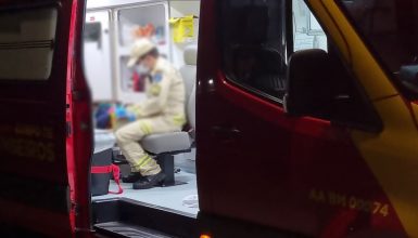 Imagem referente a Motociclista de 21 anos fica ferido após colisão com carro em Cascavel