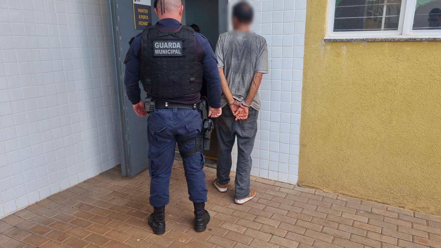Procurado da justiça é detido pela Guarda Municipal no Melissa Procurado da justiça é detido pela Guarda Municipal no Melissa