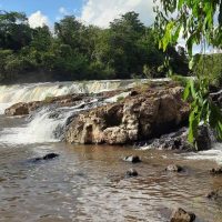 Imagem referente a Bombeiros encontram corpo de criança que havia desaparecido em cachoeira em Boa Vista da Aparecida