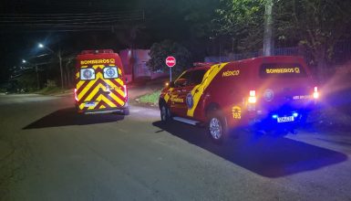 Imagem referente a Siate presta atendimento a vítima ferida por faca em Cascavel