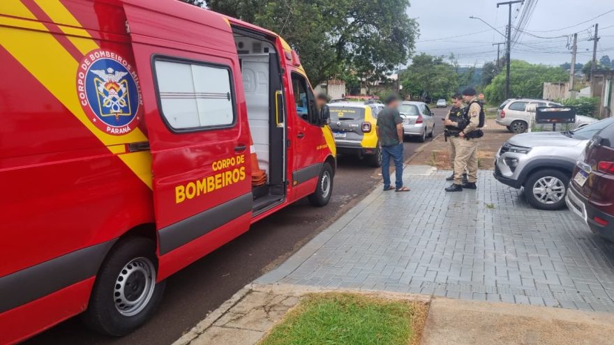 Briga de bar termina com homem ferido, Siate e PM mobilizados ao Santa Felicidade