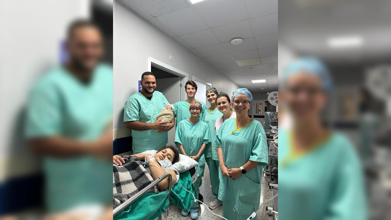 Nasce o primeiro bebê de 2026 no Hospital Universitário: Maria Louise anuncia chegada ao mundo Nasce o primeiro bebê de 2026 no Hospital Universitário: Maria Louise anuncia chegada ao mundo