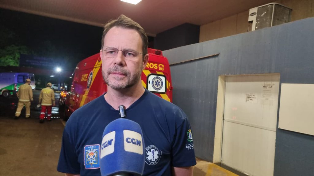 “Ventilando bem”, diz médico do Siate sobre sem-teto esfaqueado na região da Rodoviária de Cascavel