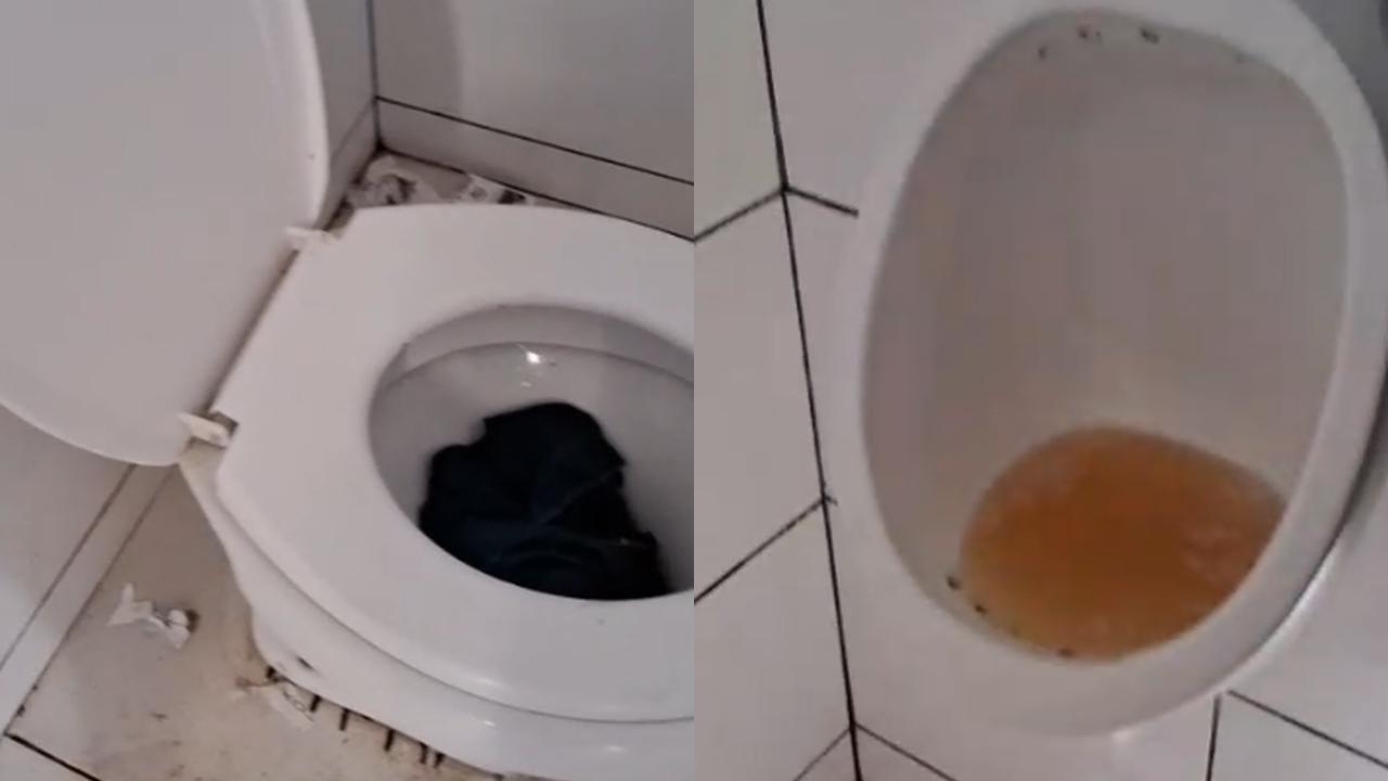 Sem condições de uso: usuários do transporte coletivo reclamam da situação dos banheiros no Terminal Leste