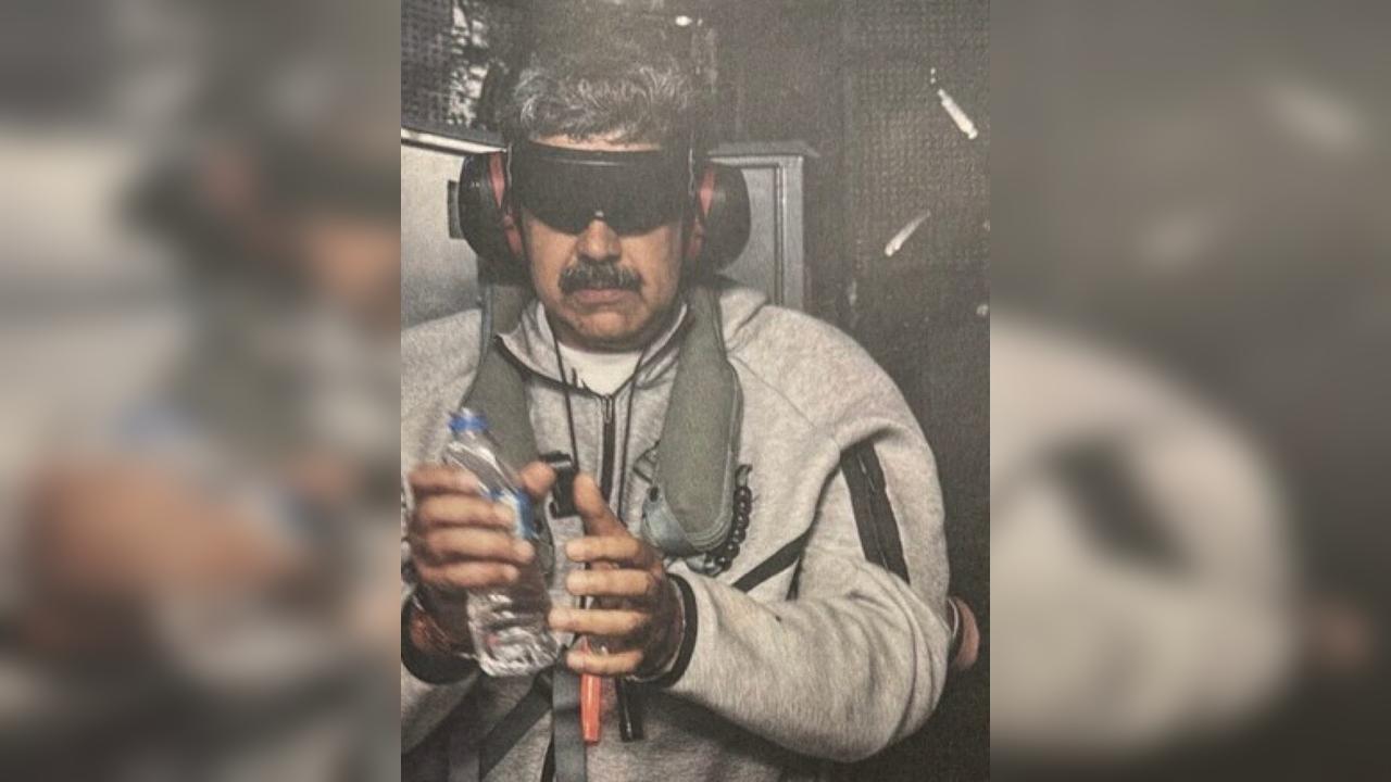Trump publica suposta foto de Maduro em navio após captura
