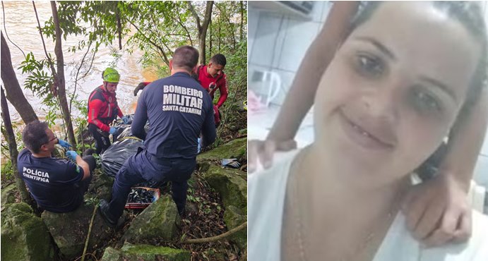 Corpo de mãe é localizado em rio; filha de 9 anos continua desaparecida