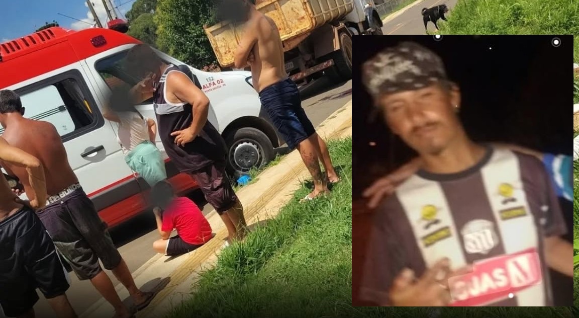 Homem que teve perna esmagada por caminhão morre no hospital Imagem referente a Homem que teve perna esmagada por caminhão morre no hospital