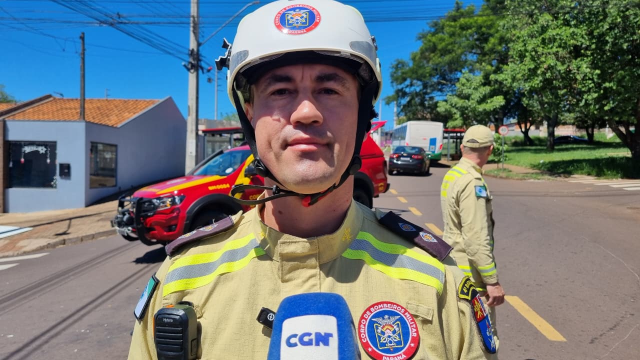 "Uma vítima em estado grave. Nível de consciência bem rebaixado", afirma tenente sobre vítima de acidente no Brasmadeira