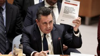 Venezuela pede que ONU condene EUA e denuncia interesse no petróleo Venezuela pede que ONU condene EUA e denuncia interesse no petróleo