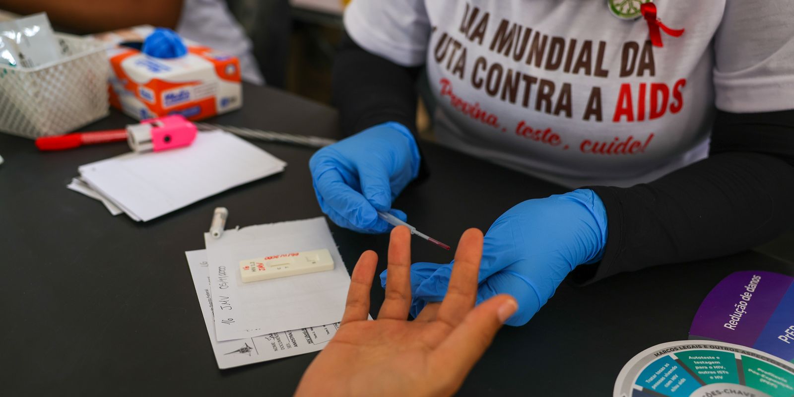 Cobertura de testagem para HIV cresce 47% em comunidades indígenas Cobertura de testagem para HIV cresce 47% em comunidades indígenas