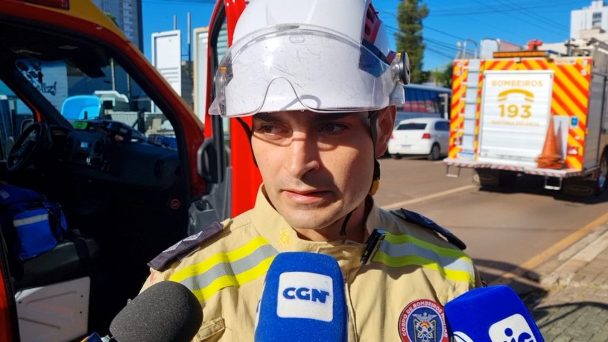 “Ele retornou, tem pulso e agora respira”, diz Oficial sobre homem que sofreu PCR em acidente