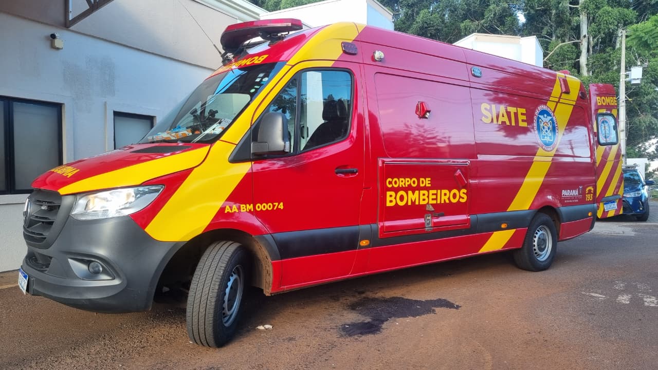 Após cair da escada, homem é socorrido pelo Siate no Brasília