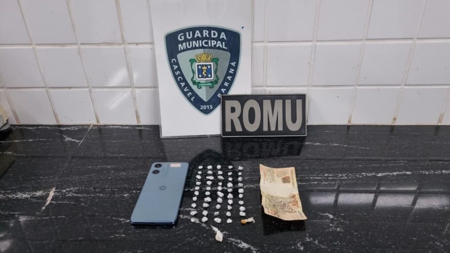 ROMU apreende menores em posse de 51 pedras de crack no Terminal Oeste