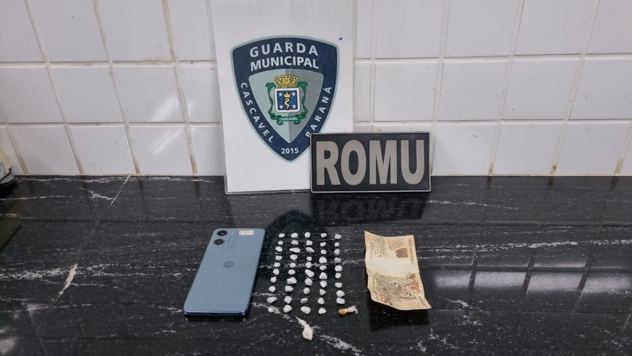 ROMU apreende menores em posse de 51 pedras de crack no Terminal Oeste