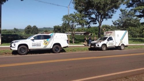 Corpo de homem é encontrado às margens da PR 495 em Serranópolis do Iguaçu no Paraná