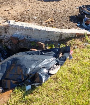 Imagem referente a Identificado motociclista que morreu em grave acidente na BR-277